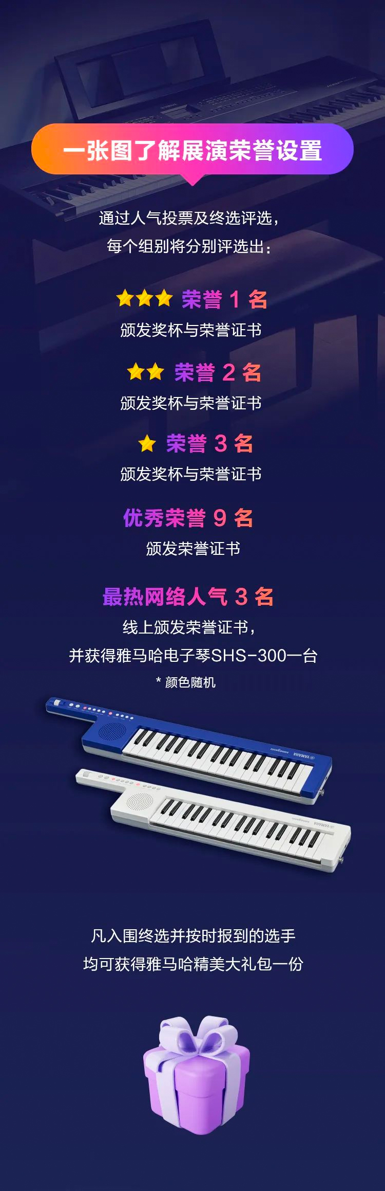 青春火焰——2022首屆雅馬哈樂(lè)齡電子鍵盤展演