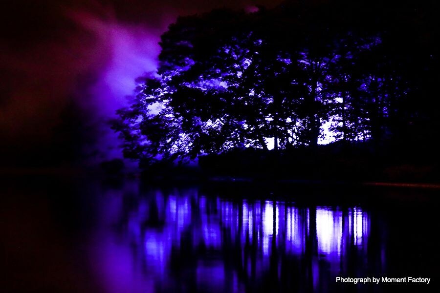 案例｜雅馬哈為壯觀的Kamuy Lumina魔法夜行旅游項目提供配樂設備