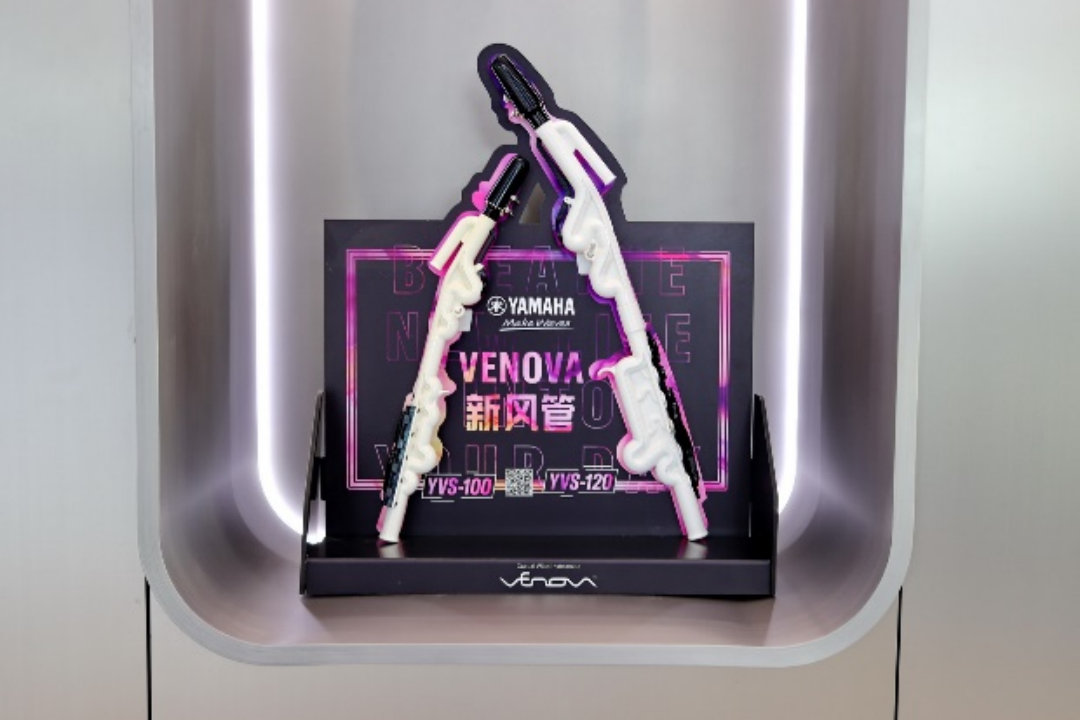 案例丨雅馬哈摩托車上海旗艦店展廳——記錄兩個雅馬哈的故事