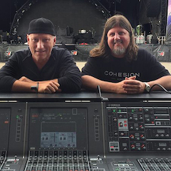 Nickelback巡演中的雙雅馬哈PM10