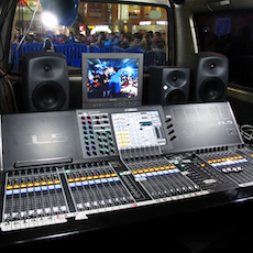 佛山電視臺 “你好，佛山” 跨年晚會——CL數(shù)字調(diào)音臺系統(tǒng)運用于跨年晚會露天演出直播