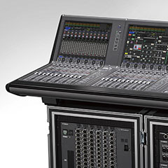 全新 RIVAGE PM7 數字混音系統以綜合化的便攜性和靈活性提供了 RIVAGE PM10 一般的用戶體驗