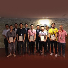 雅馬哈第144期調律師培訓班順利畢業