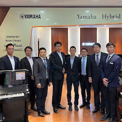 情系伙伴，傳遞溫情 | 雅馬哈（中國）公司總經理拜訪上海知音音樂文化股份有限公司